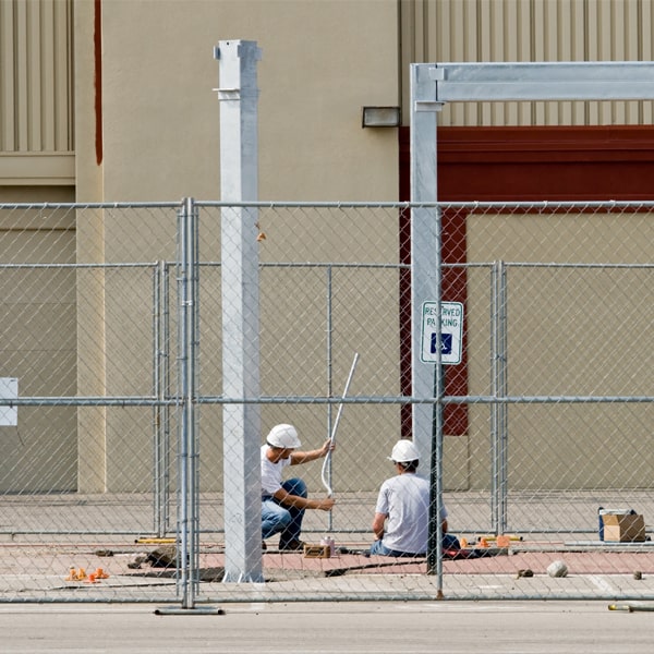 how long can i lease the temporary fence for my construction site or event in Crosby